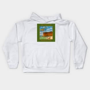 Dry Tortugas National Park Florida - WelshDesigns Kids Hoodie